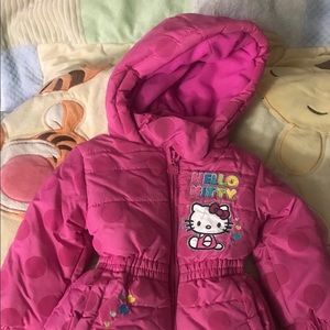 2t hello Kitty Jacket Toddler Girls Coat
